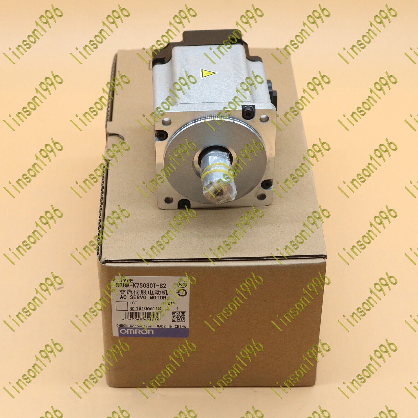 Omron R88M-K75030T-S2 AC Servo Motor - OMRON