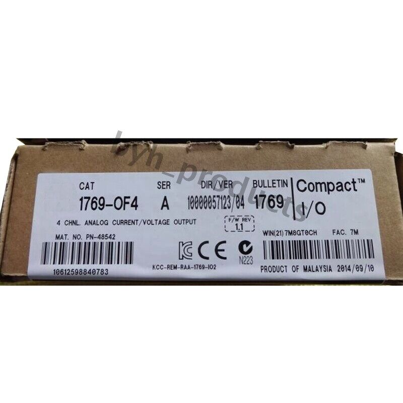 Allen-Bradley CompactLogix 4 Pt C and V Module 1769-OF4 | New In Box - ALLEN-BRADLEY