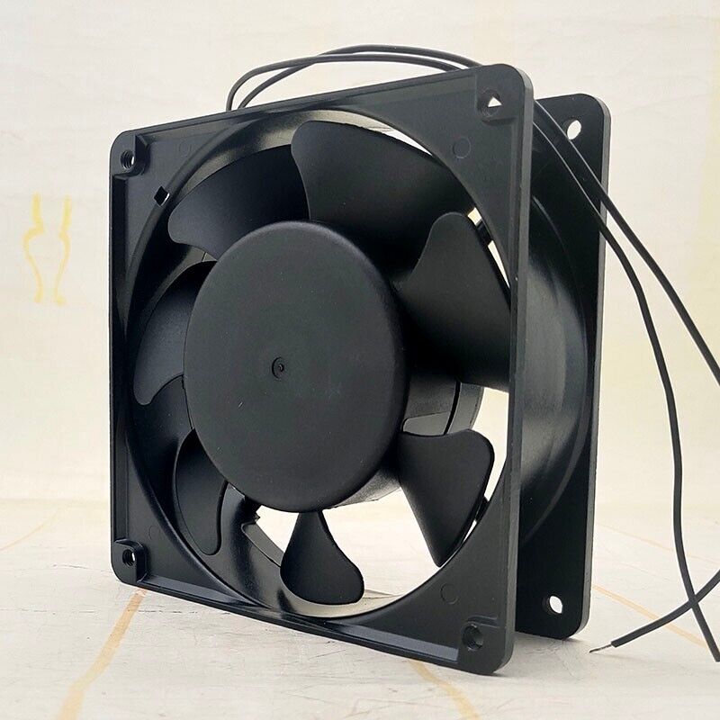 new 1 PCS COOLTRON Fan FA1238B22W7-97-Y1 220V 12038 12CM 7 blades Aluminum frame - COOLTRONIC
