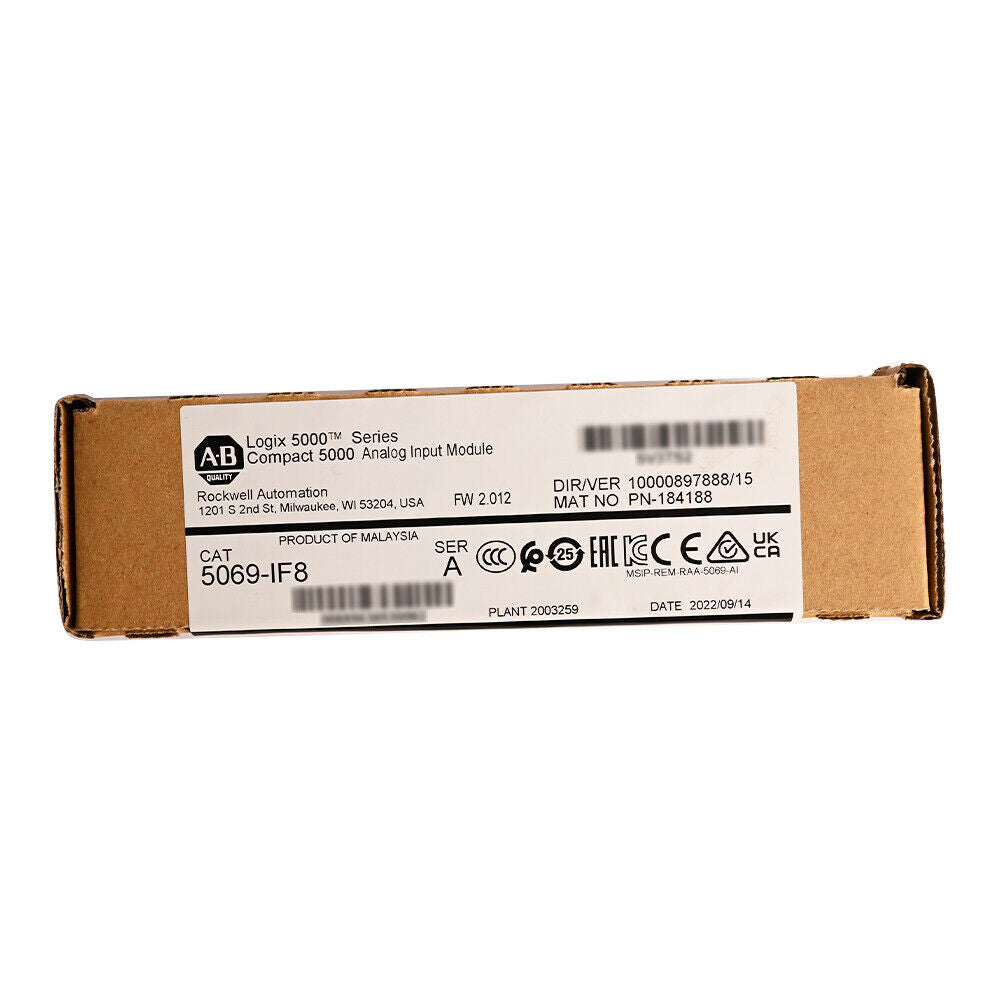 New Factory Sealed AB 5069IF8 Analog Input Module - KOEED