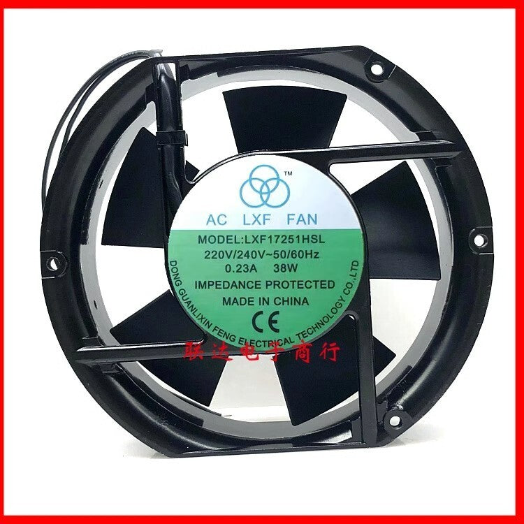 AC LXF FAN LXF-17251HSL 220V/240V 0.23A 38W Cooling Fan