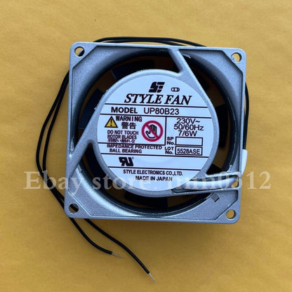 1pcs  STYLE FAN UP80B23  8CM 230V Silent Aluminum Frame Cooling Fan