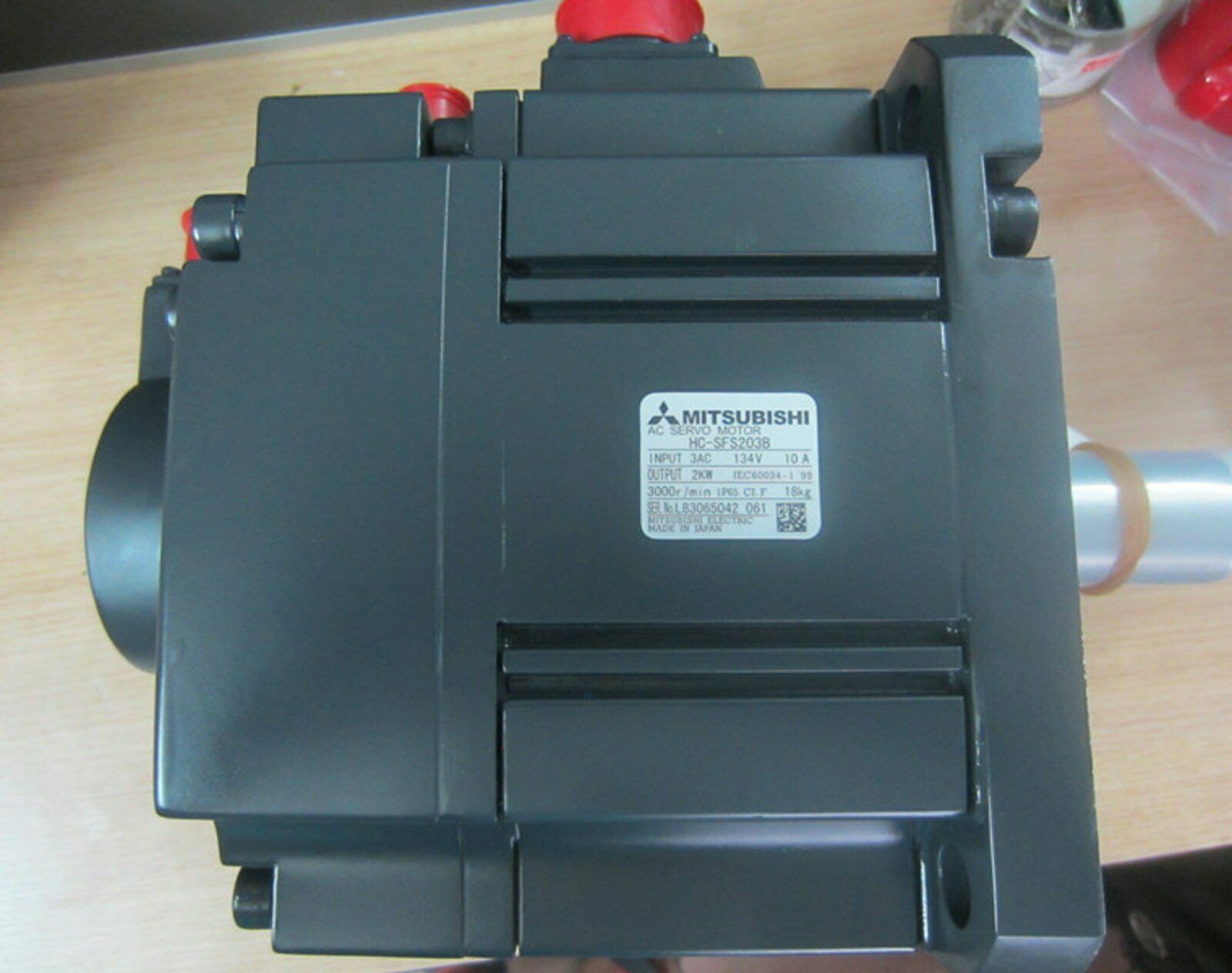 Mitsubishi HC-SFS203B used servo motor - MITSUBISHI