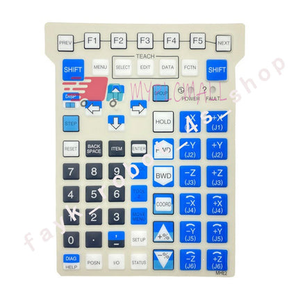 F FANUC A05B-2518-C202#emh teach pendant keyboard MHE2 membrane button film