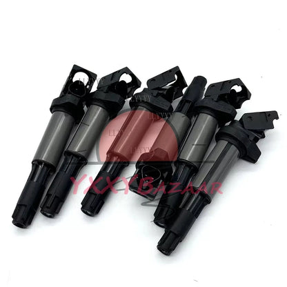 0221504100 Ignition Coil Pack for BMW 550i 545i 650i 745 750i X3 X5 UF522 UF515