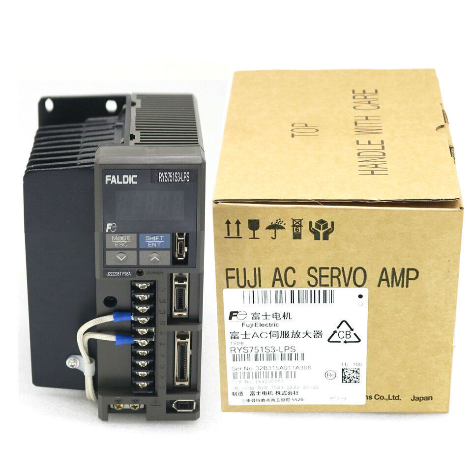 new 1PC Fuji RYS751S3-LPS Servo Drive RYS751S3LPS ping - FUJI