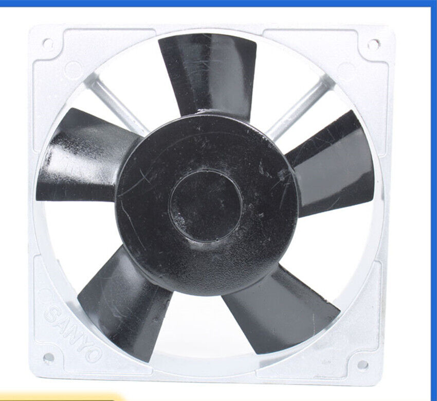 new SANYO 109S084 115V 13.5/12W 0.14/0.12A 120*120*25 Industrial Fan Metal Frame - SANYO