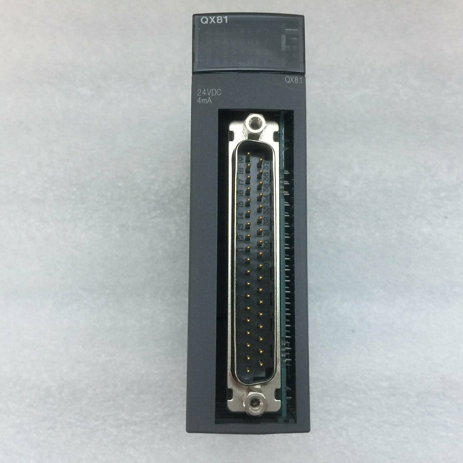 Mitsubishi ONE Input Module PLC 24VDC QX81 Tested Good Condition - MITSUBISHI