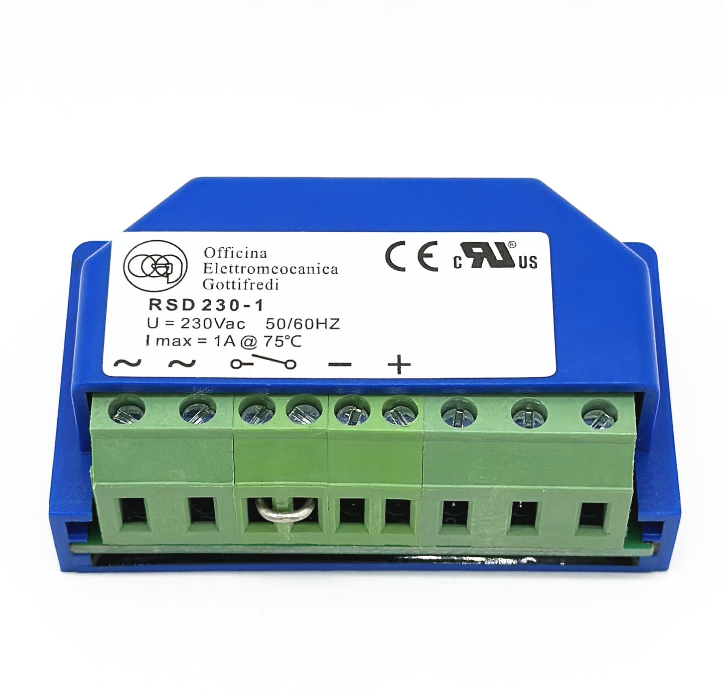 new Officina Elettrmeocanica Gottifredi RSD 230-1 1A 230V Brake Rectifier