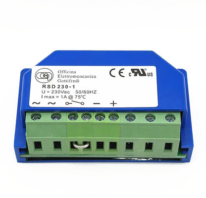 new Officina Elettrmeocanica Gottifredi RSD 230-1 1A 230V Brake Rectifier