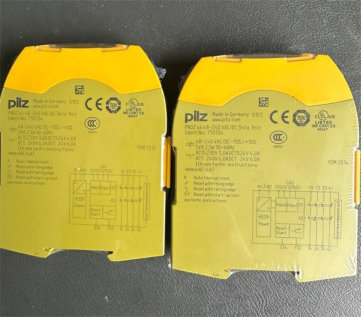 1PCS PILZ PNOZ S4 48-240Vac/DC 750134 - PILZ