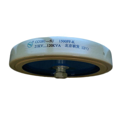 new CCG81-5U 1500PF-K 21KV-120KVA High Frequency High Voltage Ceramic Capacitor - ELECTROCERAM