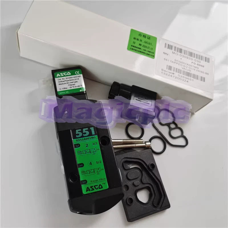 1PCS for ASCO Solenoid valve G551A001MS SCG551A001MS.24/DC Fast delivery~