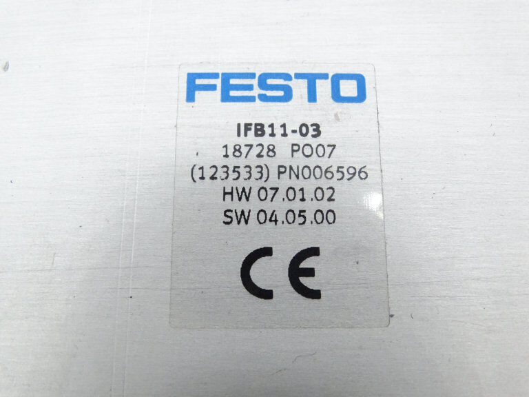 FESTO IFB11-03 PLC MODULE FESTO