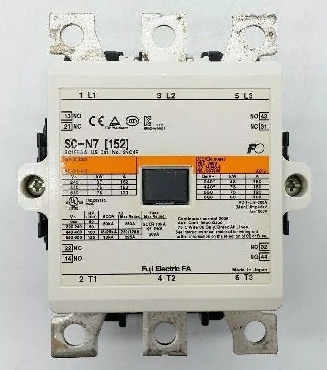 FUJI SC-N7 220VAC AC Contactor In Box - FUJI