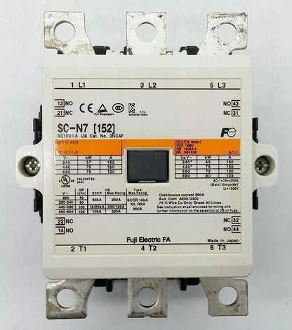FUJI SC-N7 220VAC AC Contactor In Box - FUJI