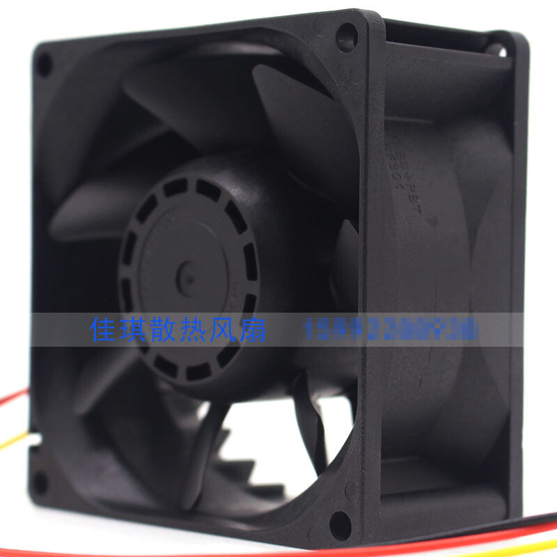 1pcs SANYO 9G0812K101 12V 8038 1.8A dual ball cooling fan