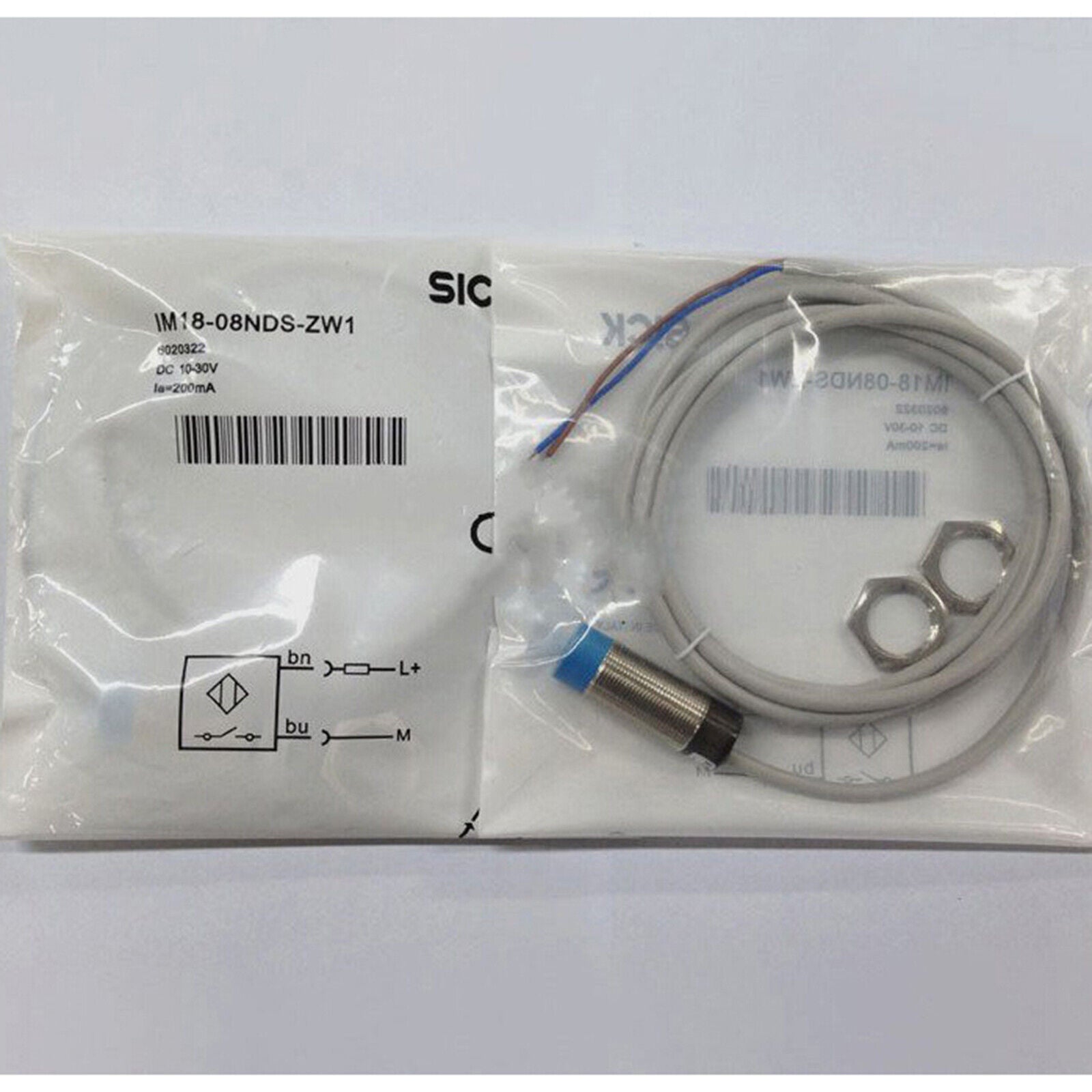 SICK Photoelectric Switch IM18-08NDS-ZW1 - SICK