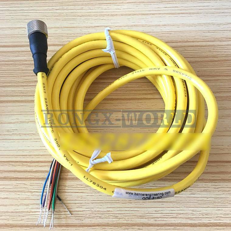 New 1PCS Banner QDE-815D 70883 Cable 5M - BANNER