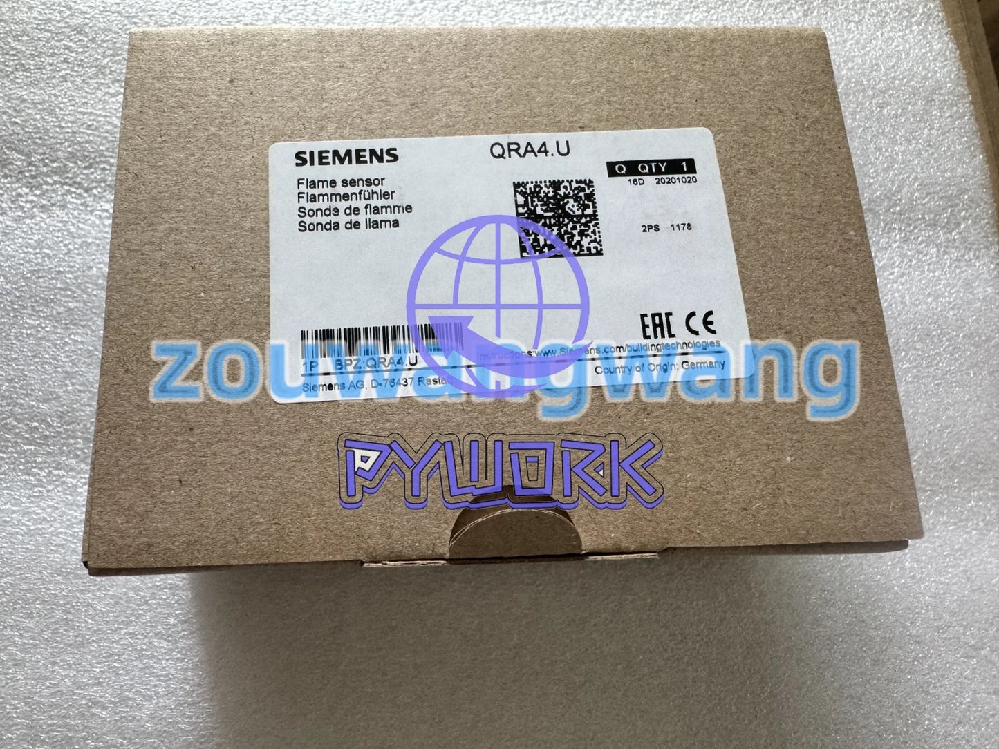 1PCS QRA4.U flame detector#