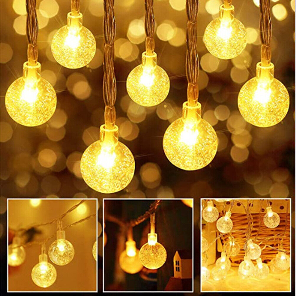 6 meters 40 LED USB Crystal Ball String Lights Garden Party Holiday House Decor