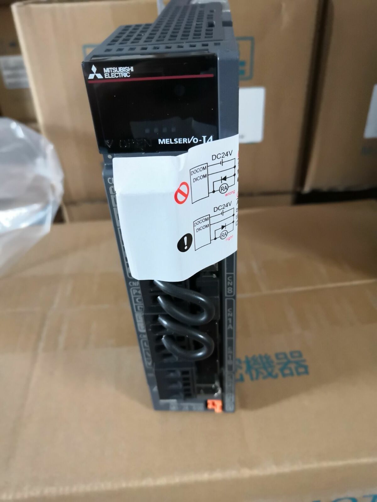 Mitsubishi servo drive MR-J4-100A in Good Condition - MITSUBISHI