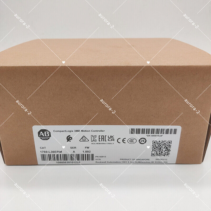 CompactLogix 3MB Motion Controller - Compact Industrial Motion Controller with 3MB RAM - COMPACTLOGIX