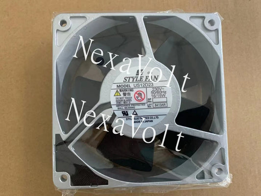 For US12D23 12038 230V 16 / 15W aluminum machine cooling fan for STYLE FAN