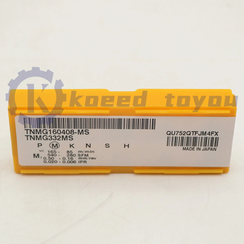10PCS/Box Mitsubishi TNMG160408-MS US735 TNMG332MS Carbide Insert
