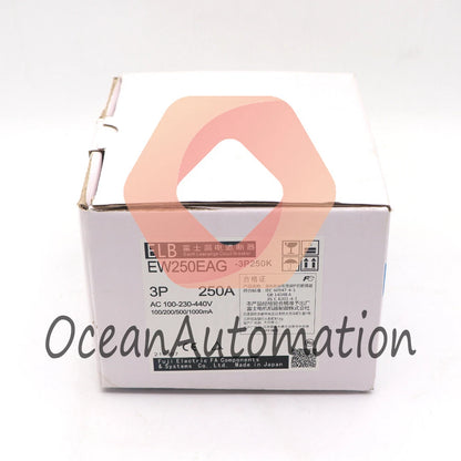 1PCS EW250EAG 3P 250A EW250EAG-3P250 Fuji Breaker