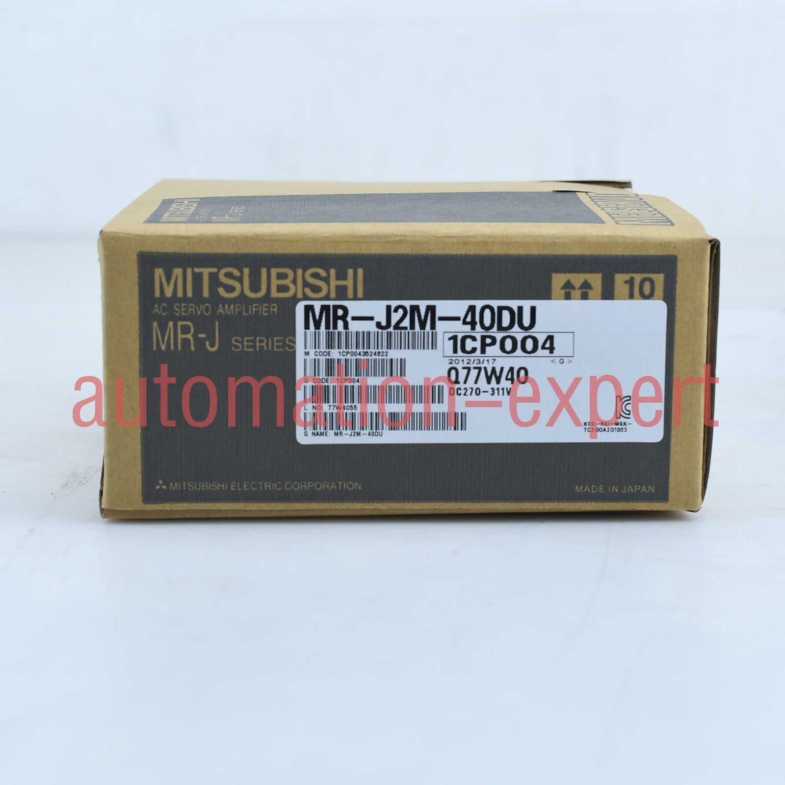 new AC Servo Drive MR-J2M-40DU 1 year MS9T - AC