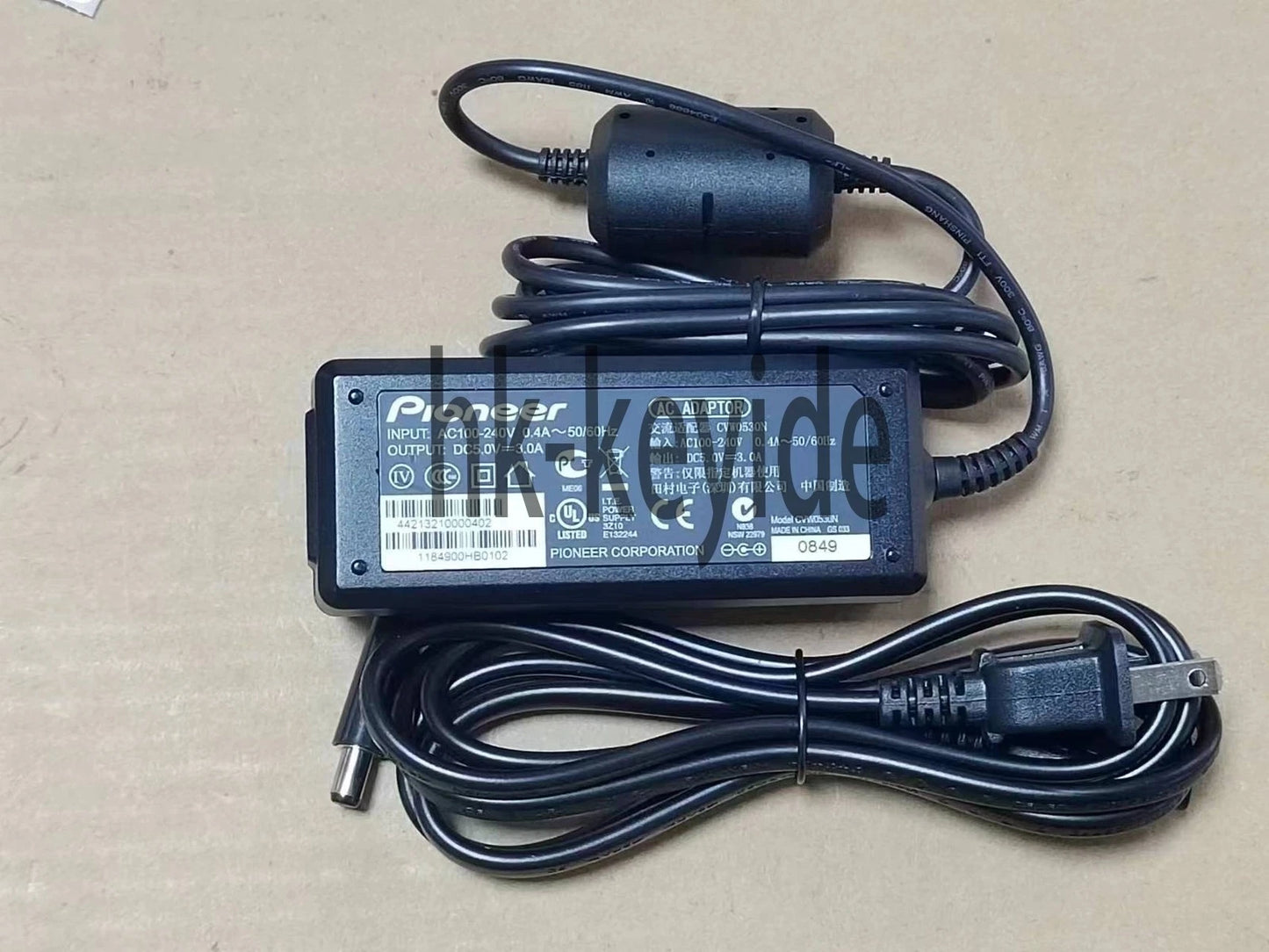DJ Controller AC Adapter Charger Pioneer DDJ-SX2 DDJ-SX3 DDJ-SX DDJ-RX DJM-250