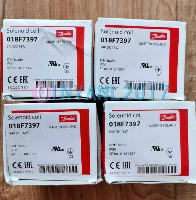 new 1PCS  Danfoss 018F7397 Solenoid Valve Coil