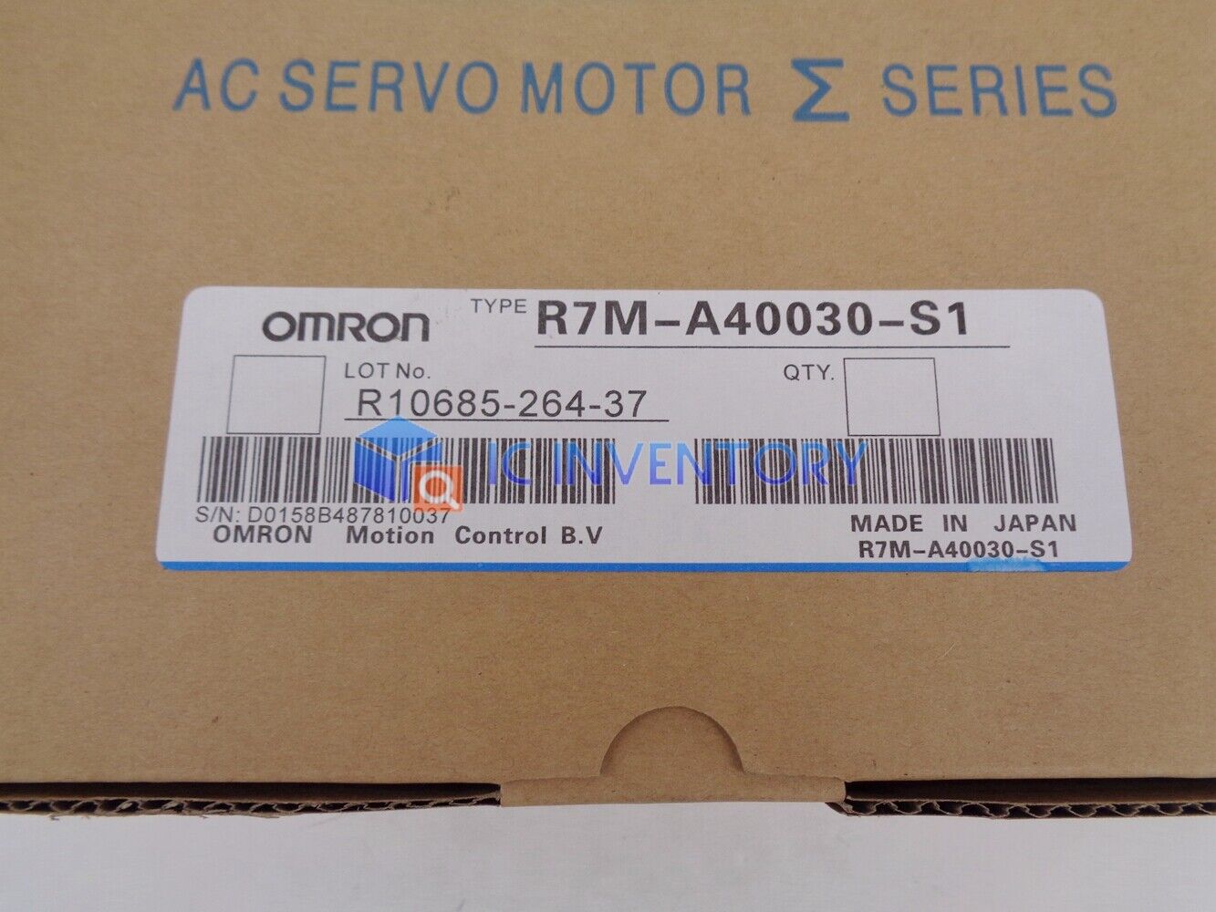 new 1PCS ones OMRON AC SERVO MOTOR R7M-A40030-S1 - OMRON