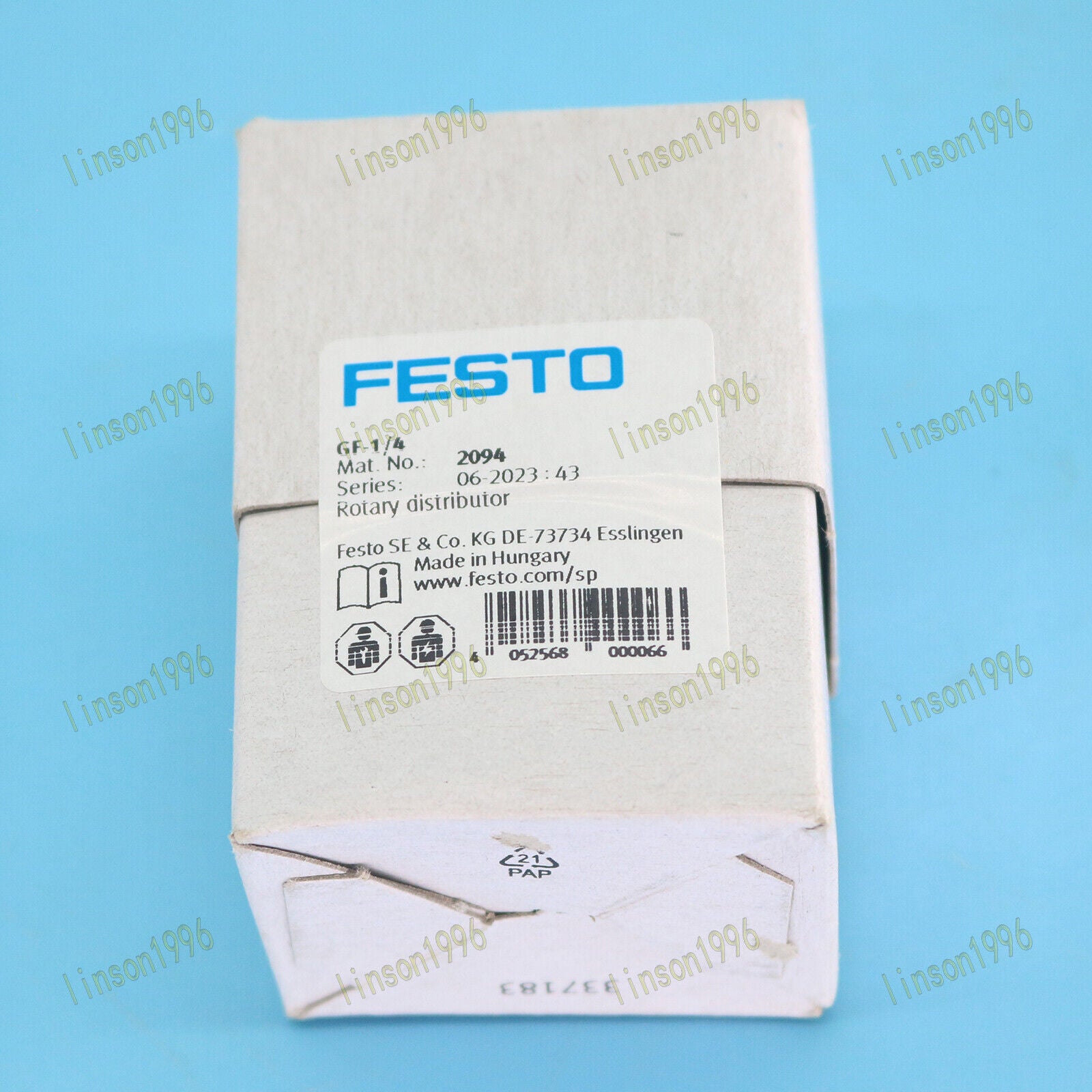 new Festo Rotary Distributor GF-1/4 FAST SHIP - FESTO
