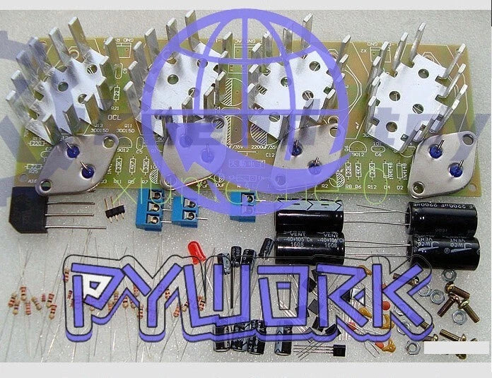 DIY Kits 100W*2 High Power OCL Two Channel Amplifier Board Module Electronic