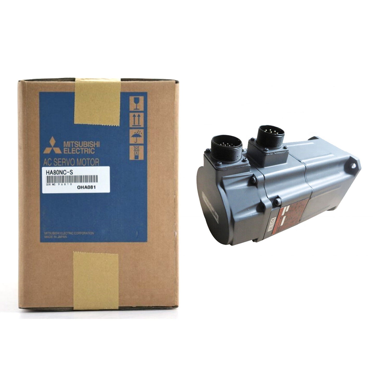 Mitsubishi HA80NC-S Servo Motor - MITSUBISHI