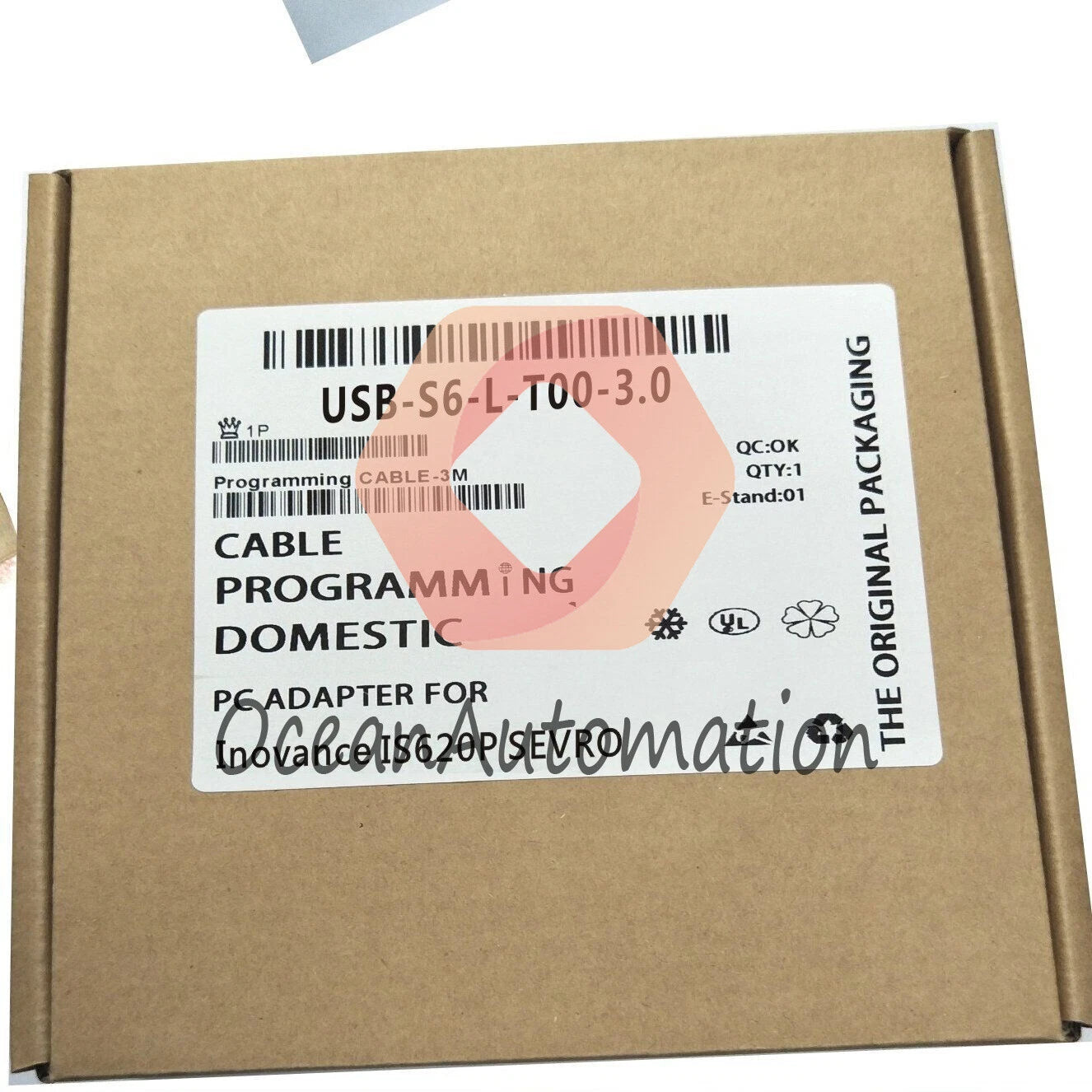 Inovance IS620P Series Servo Cable USB-S6-L-T00-3.0 for
