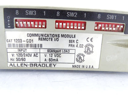 Allen Bradley 1203-GD1 Series C PLC Module - High-Precision Industrial Control System with Expandable Features - ALLEN BRADLEY