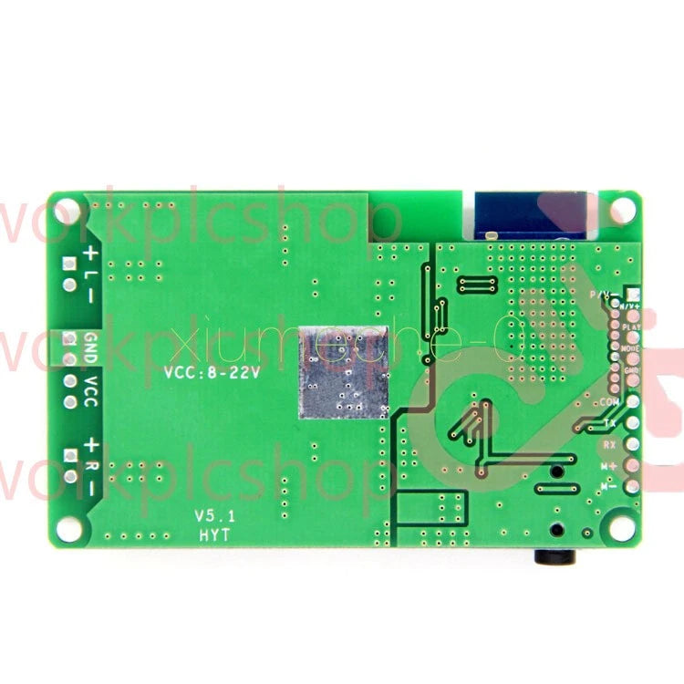 Bluetooth 5.0 Power Amplifier Board 2x15W/10W Support AUX Audio Input Serial