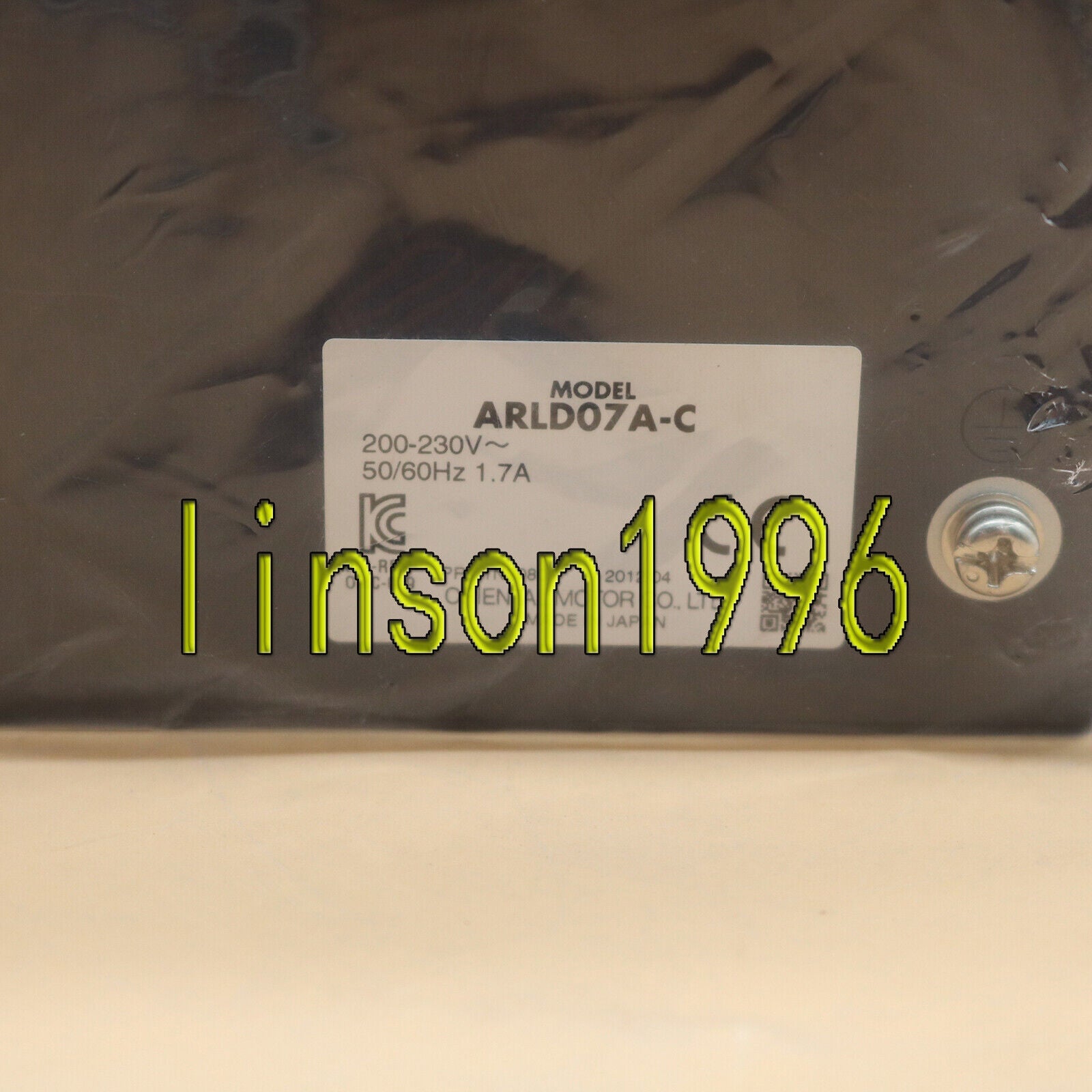 Used One VEXTA Stepping Driver ARLD07A-C – Tested in OK - ORIENT