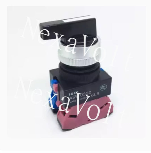 1PC IDEC Three-speed reset knob switch ASW33L20 ~