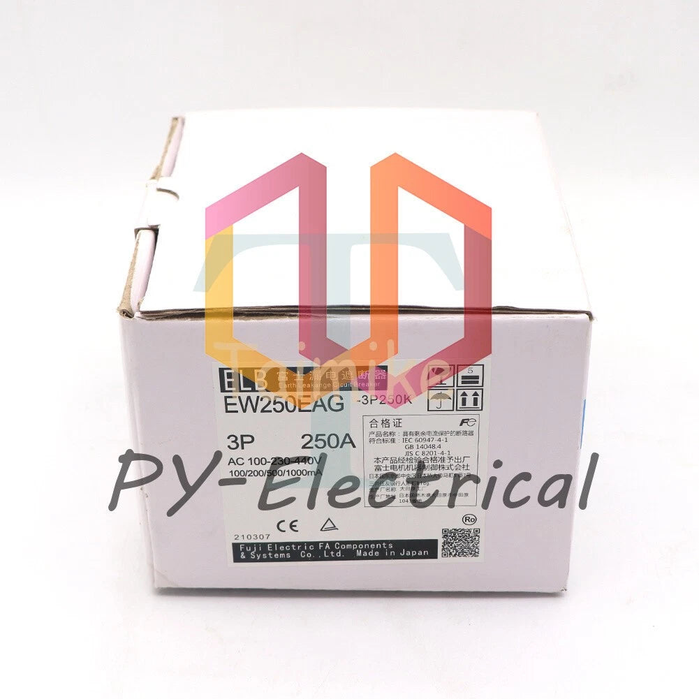 Fuji EW250EAG 3P 250A EW250EAG-3P250 Breaker (1PCS)