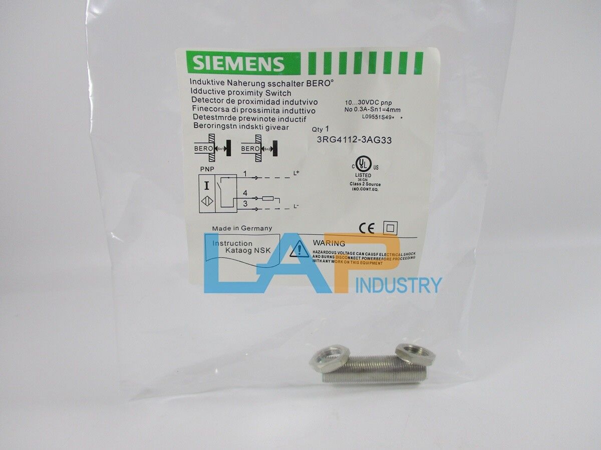 new 1PC  Siemens Proximity Switch 3RG4112-3AG33