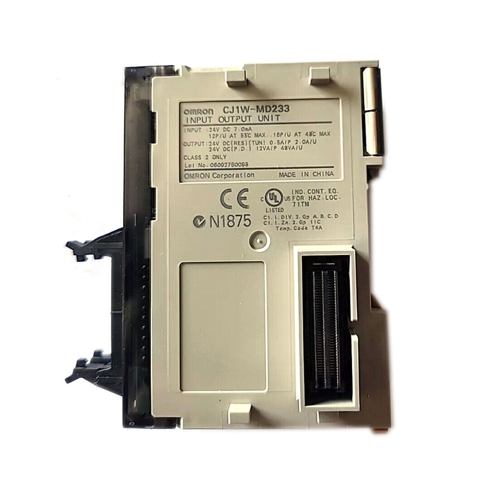 OMRON CJ1W-MD233 PLC FREQUENCY INVERTER MODULE 24V DC - OMRON