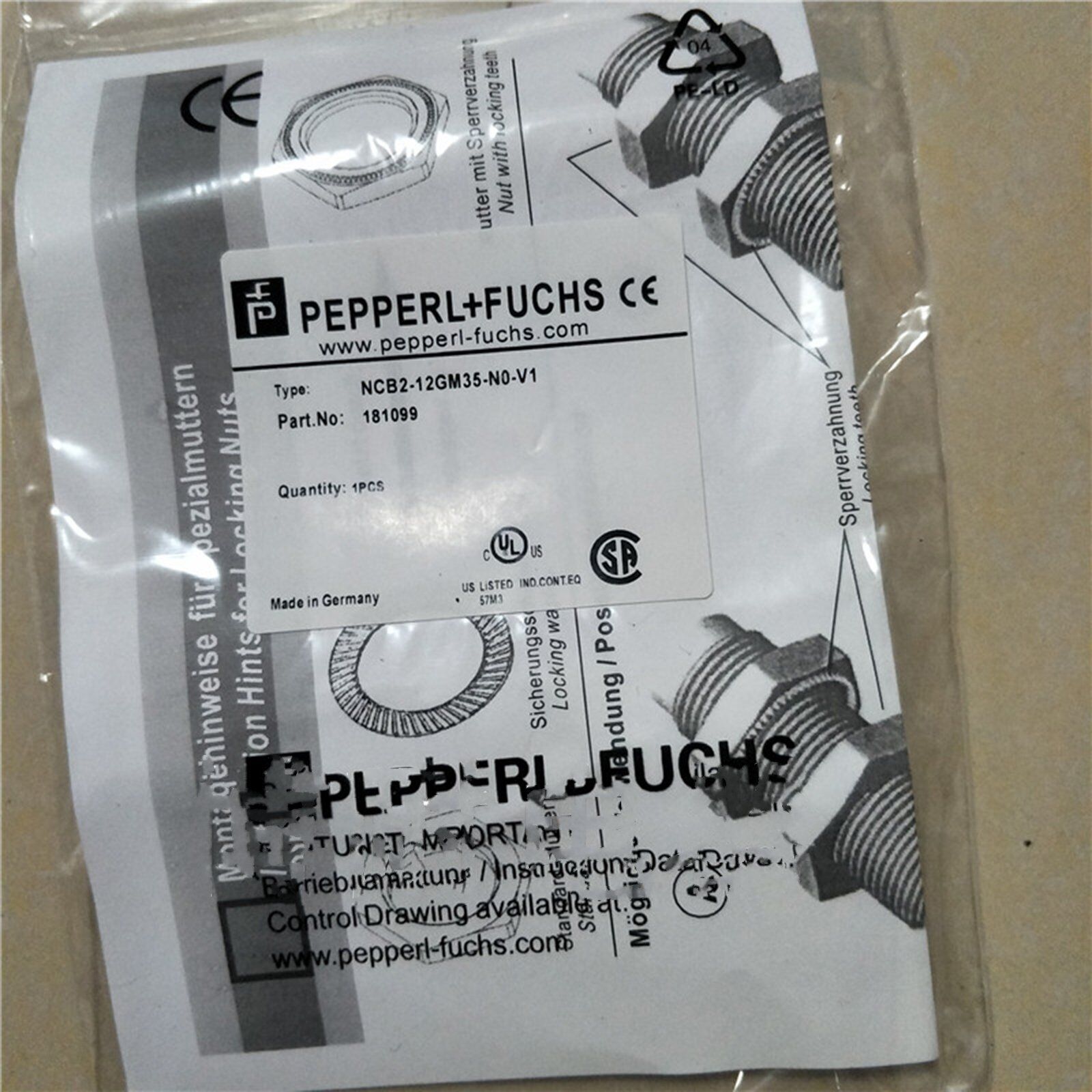 NCB2-12GM35 proximity switch Pepperl+Fuchs - PEPPERL+FUCHS
