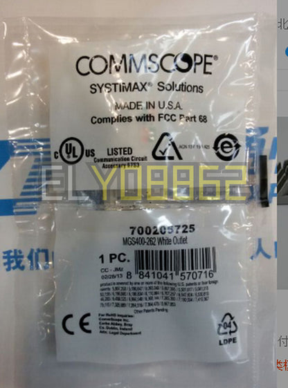 200pc six types of network information module RJ45CAT6 MGS400-262