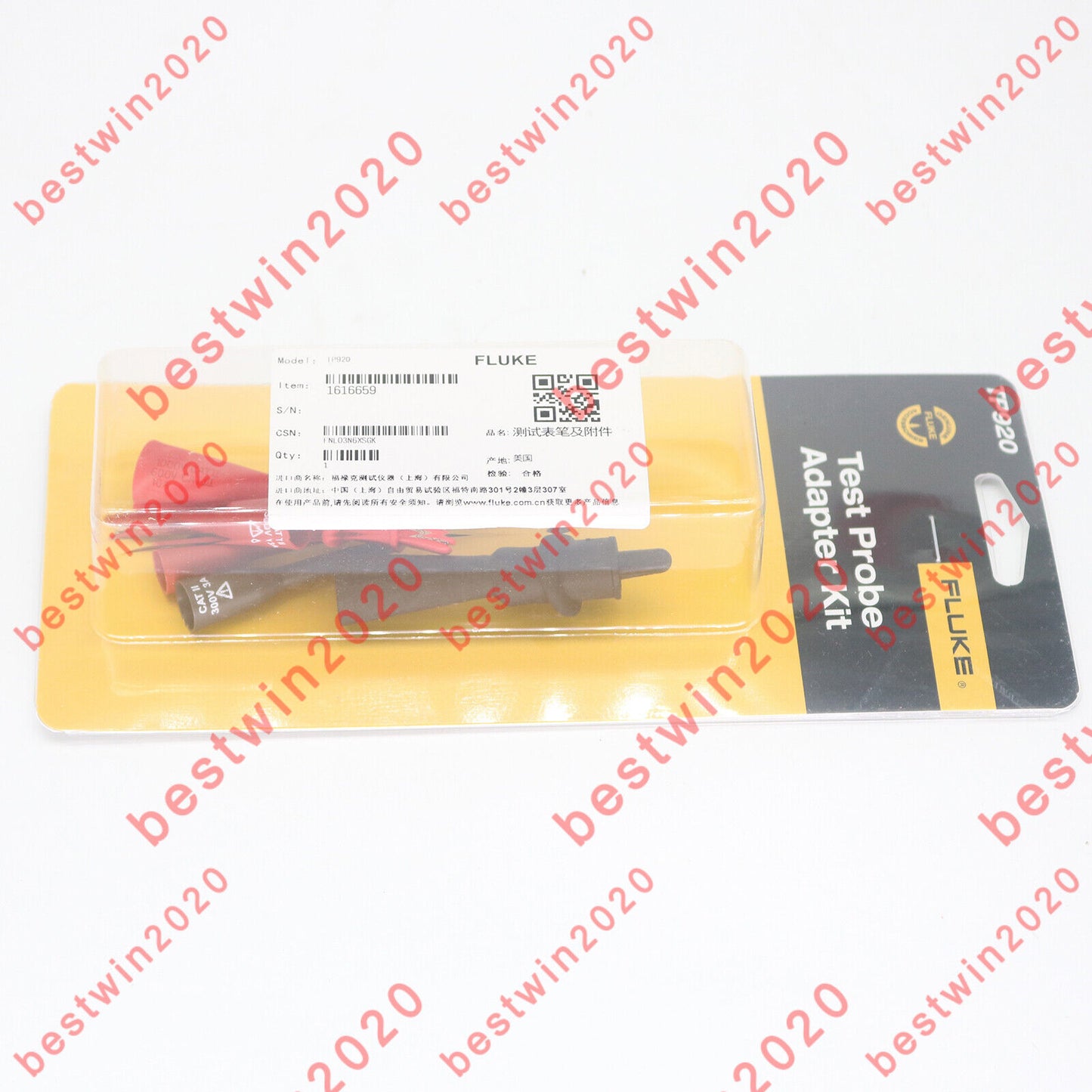 New One Fluke Test Probe Adapter Kit TP920 - High Precision TP920 Adapter for Lab and Professional Use - FLUKE