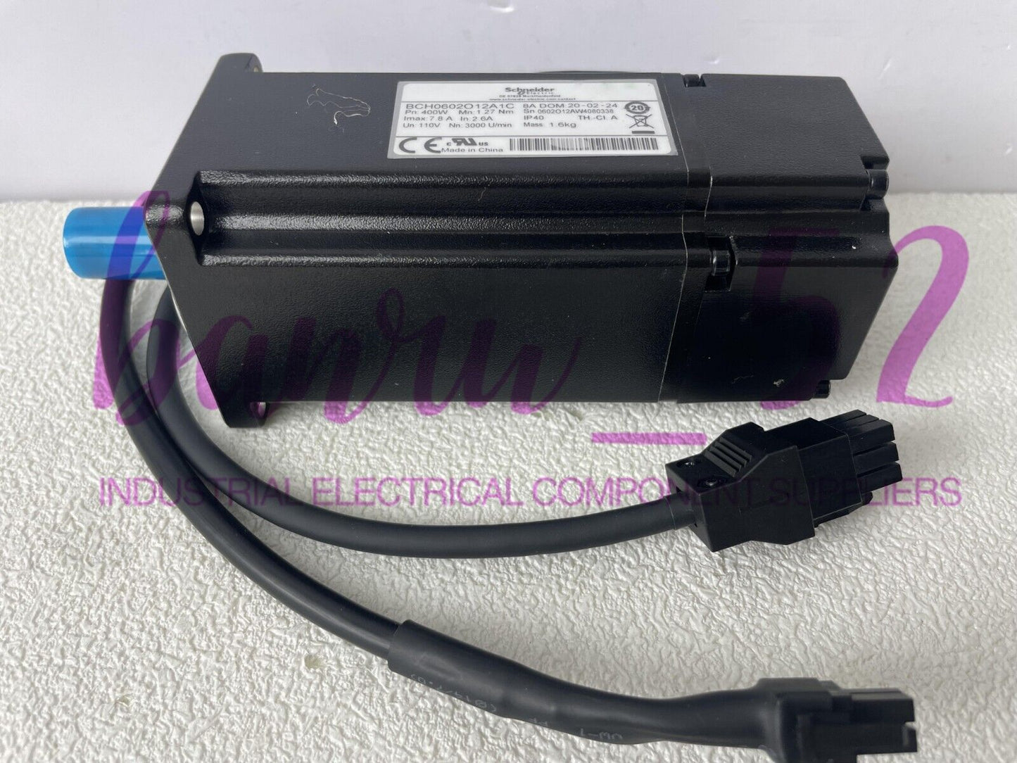 1PC Schneider BCH0602O12A1C Servo Motor 400W - SCHNEIDER