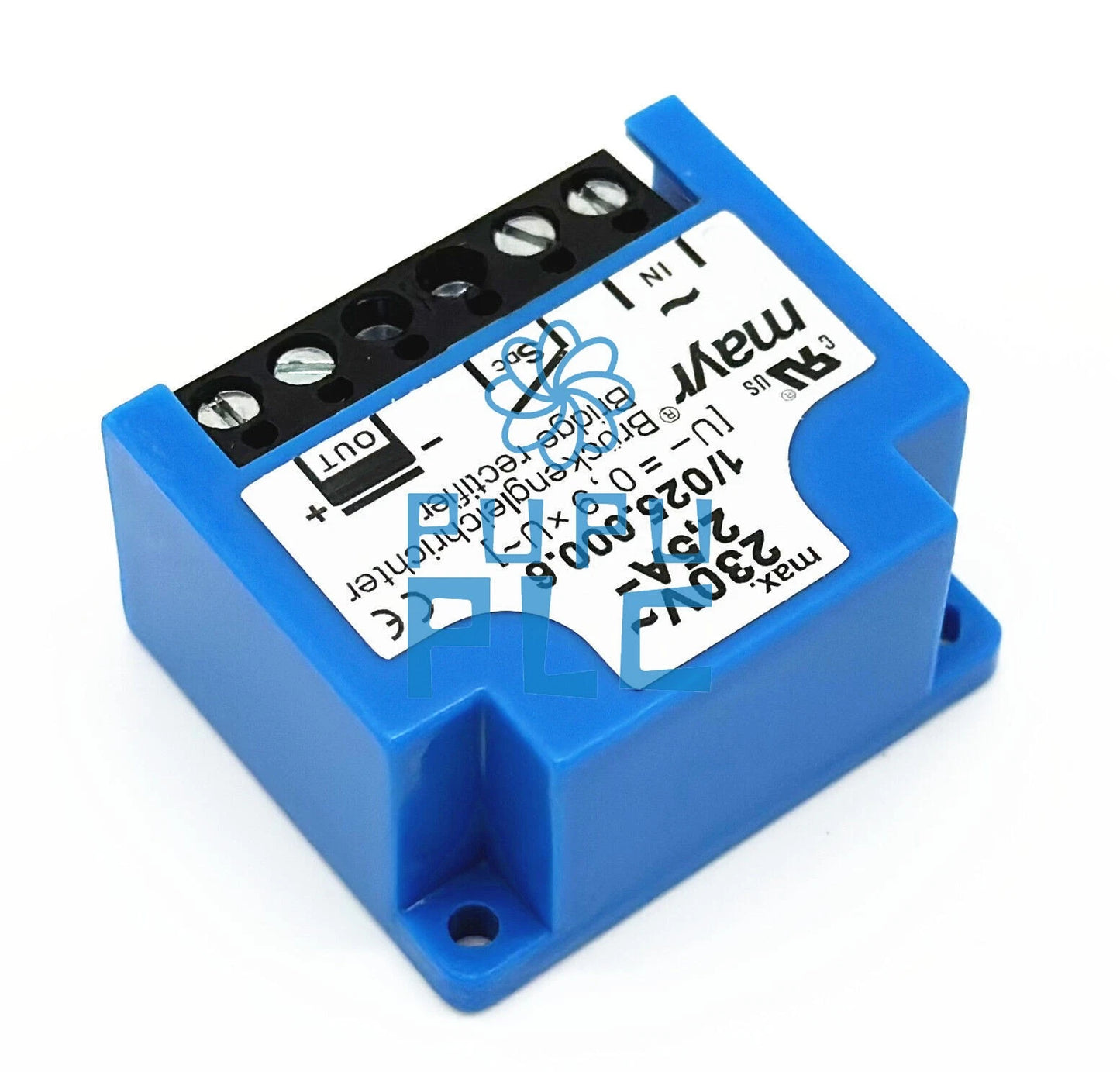 1pcs mayr 1/025.000.6 230V 2.5A Brake Rectifier Brückengleichrichter Bridge~